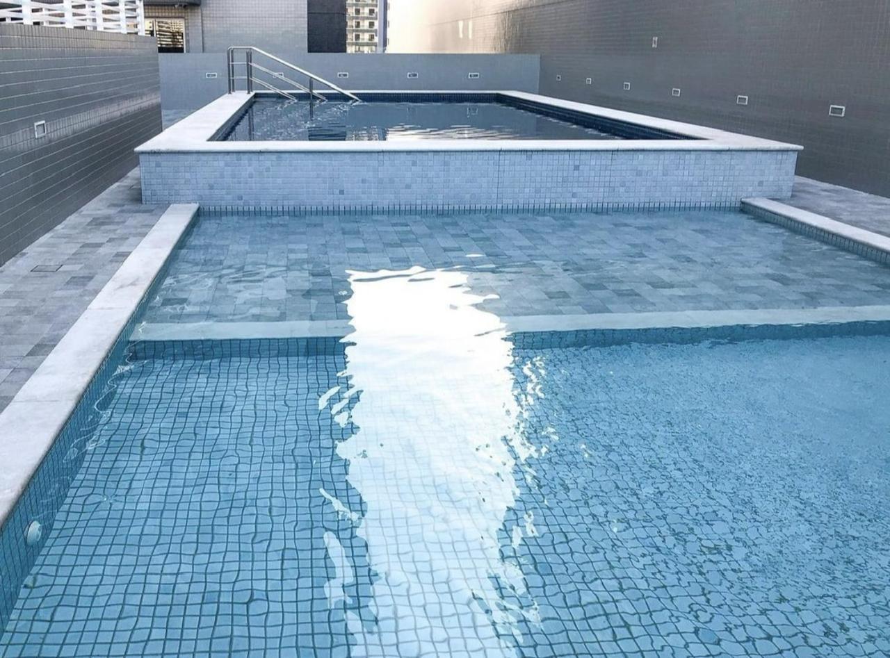 Apto Otima Localizacao A 100M Da Praia, Piscina, Ar Condicionado, Garagem E Portaria 24H Прая-Гранді Екстер'єр фото